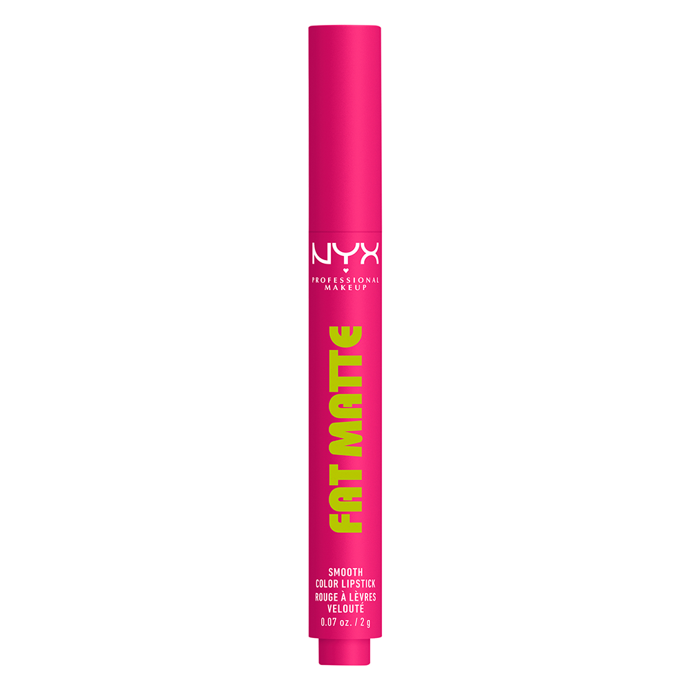 Bild: NYX Professional Make-up Fat Matte Smooth Lippenstift Fluffy Fuchsia