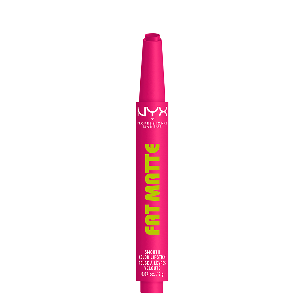 Bild: NYX Professional Make-up Fat Matte Smooth Lippenstift Fluffy Fuchsia