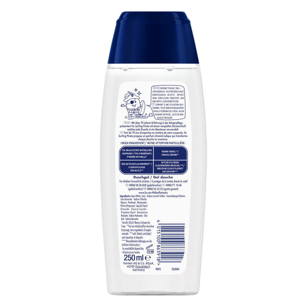 Bild: Fa Kids Duschgel & Shampoo Piratenwelt 