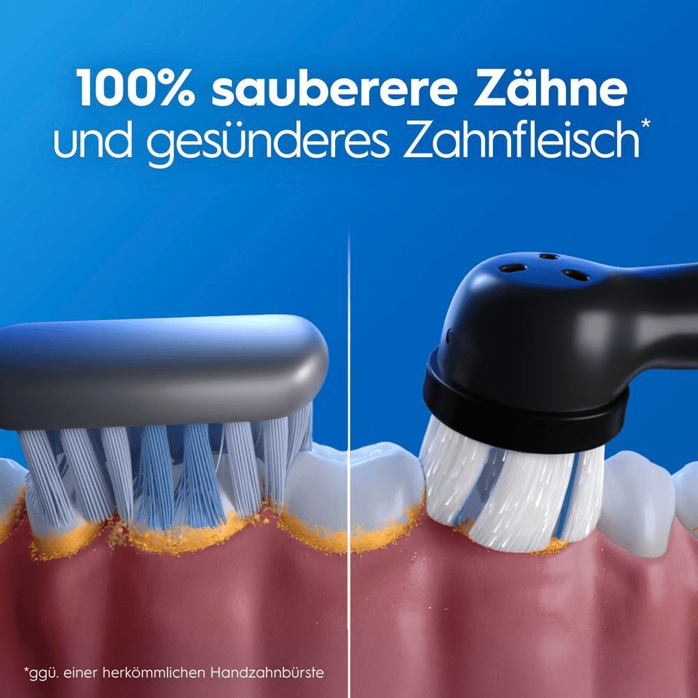 Vergleich: normale vs. elektrische Zahnbürste für sauberere Zähne und gesundes Zahnfleisch
