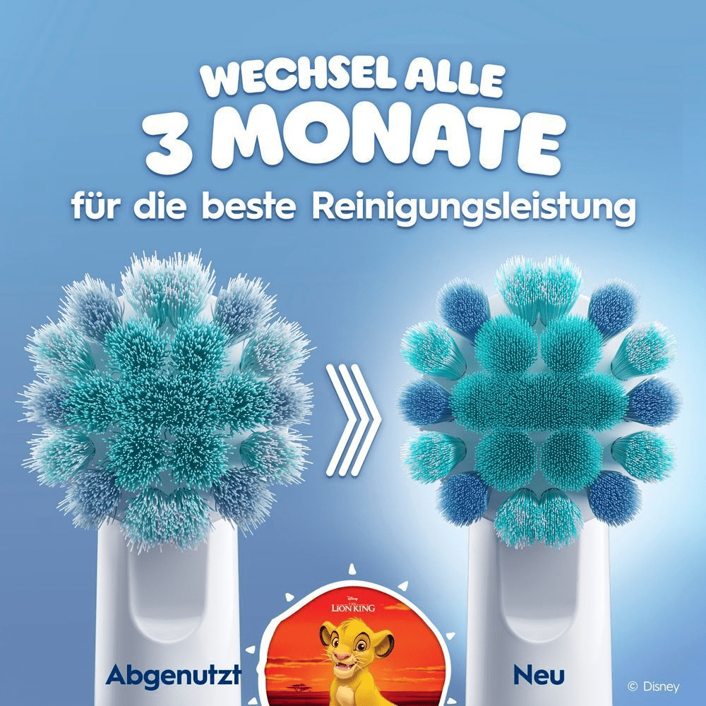 Bild: Oral-B Pro Kids König der Löwen Aufsteckbürsten König der Löwen