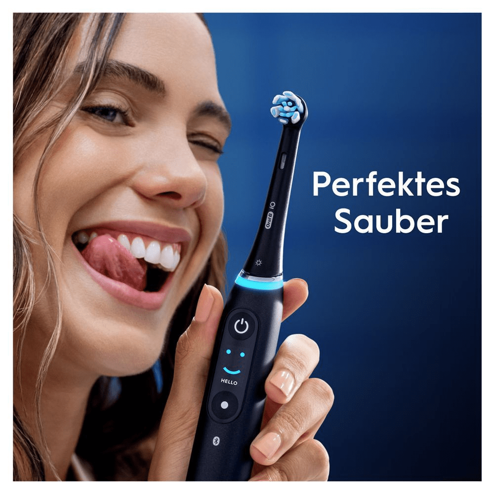 Bild: Oral-B iO Sanfte Reinigung Aufsteckbürsten, Weiß