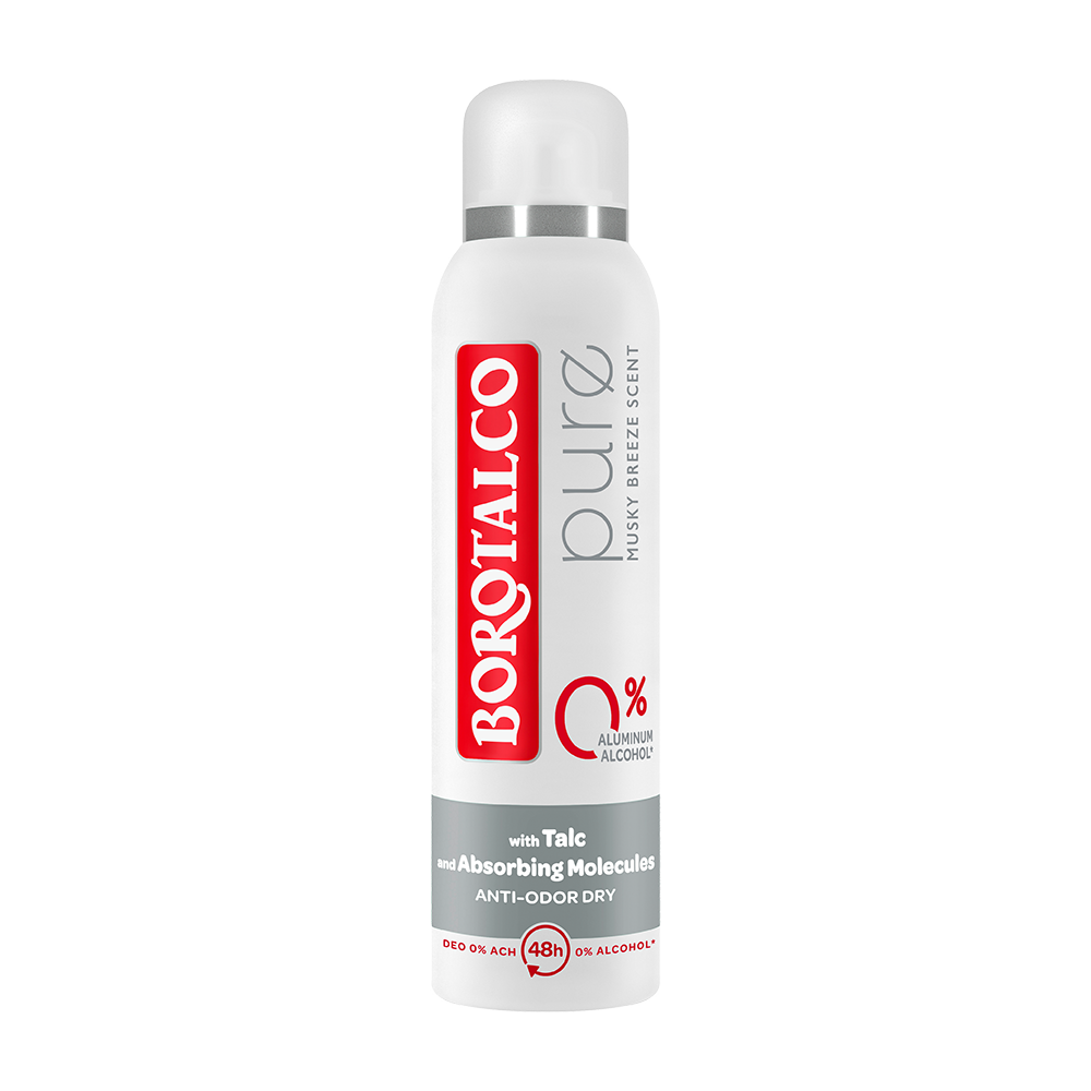 Bild: BOROTALCO Pure Deospray Musky Breeze Scent 
