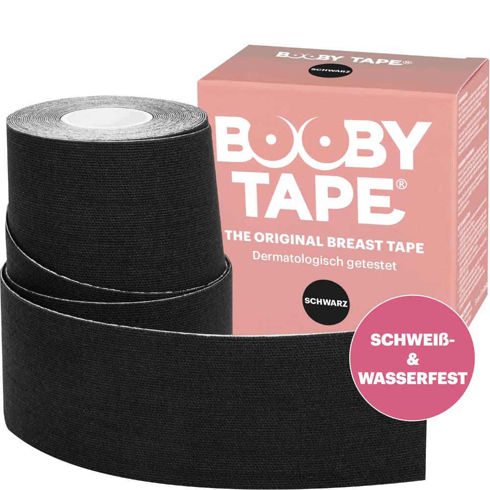 Bild: Booby Tape Nippeltape Schwarz 