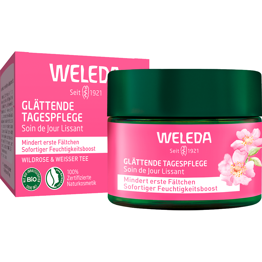 Bild: WELEDA Glättende Tagespflege 