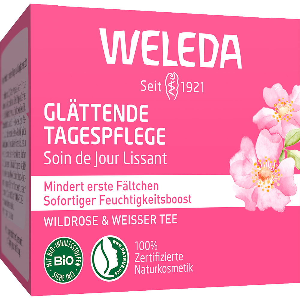 Bild: WELEDA Glättende Tagespflege 