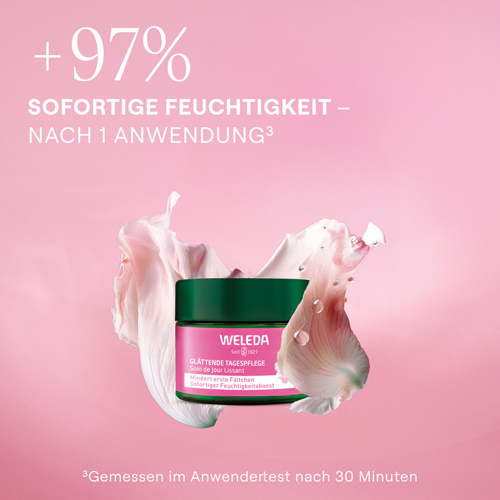 Bild: WELEDA Glättende Tagespflege 