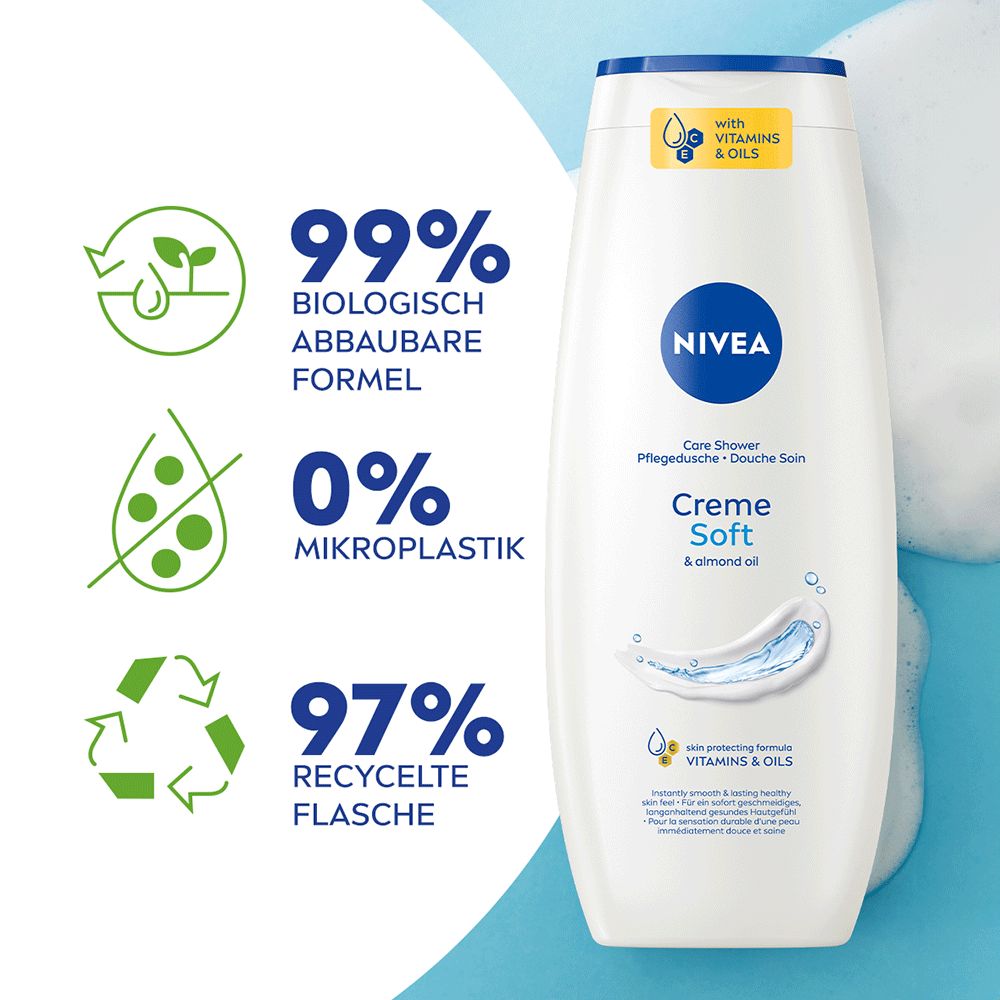 Bild: NIVEA Pflegedusche Creme Soft 500ml