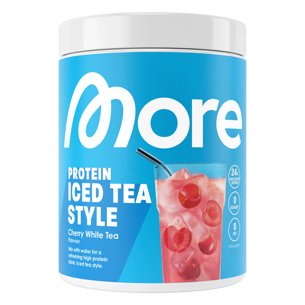 Bild: More Protein Iced Tea Style Cherry White Tea Flavour 