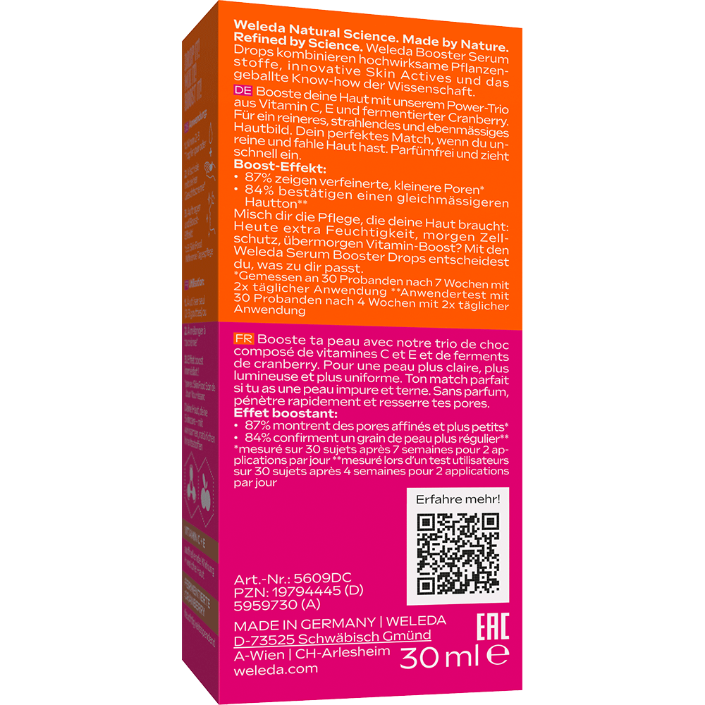 Bild: WELEDA Pore Refining Serum Drops 