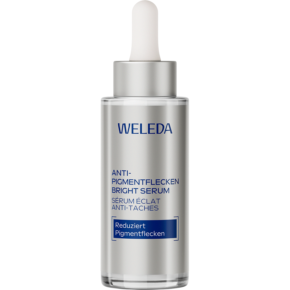 Bild: WELEDA Anti-Pigmentflecken Bright Serum Blauer Enzian und Edelweiss 