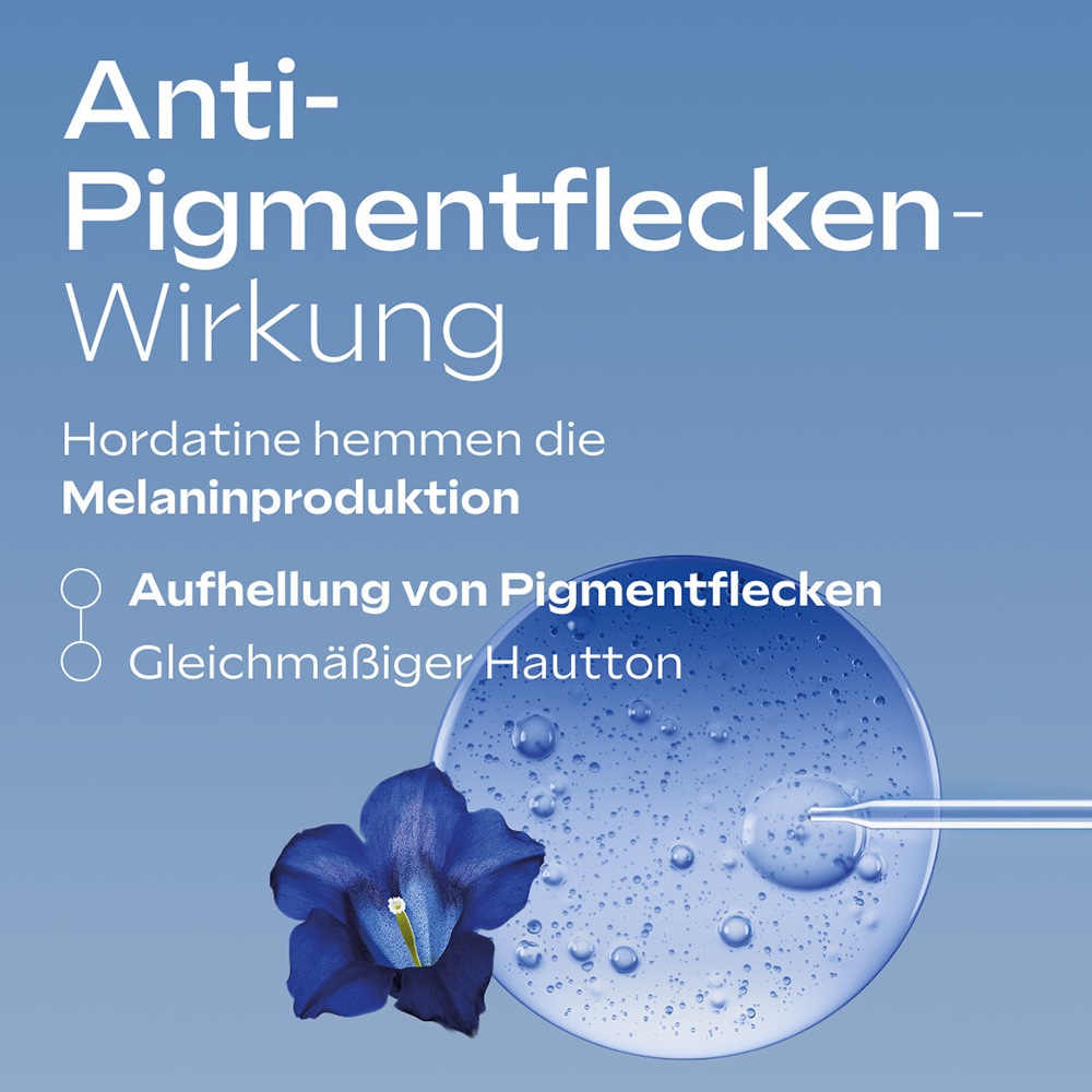 Bild: WELEDA Anti-Pigmentflecken Bright Serum Blauer Enzian und Edelweiss 