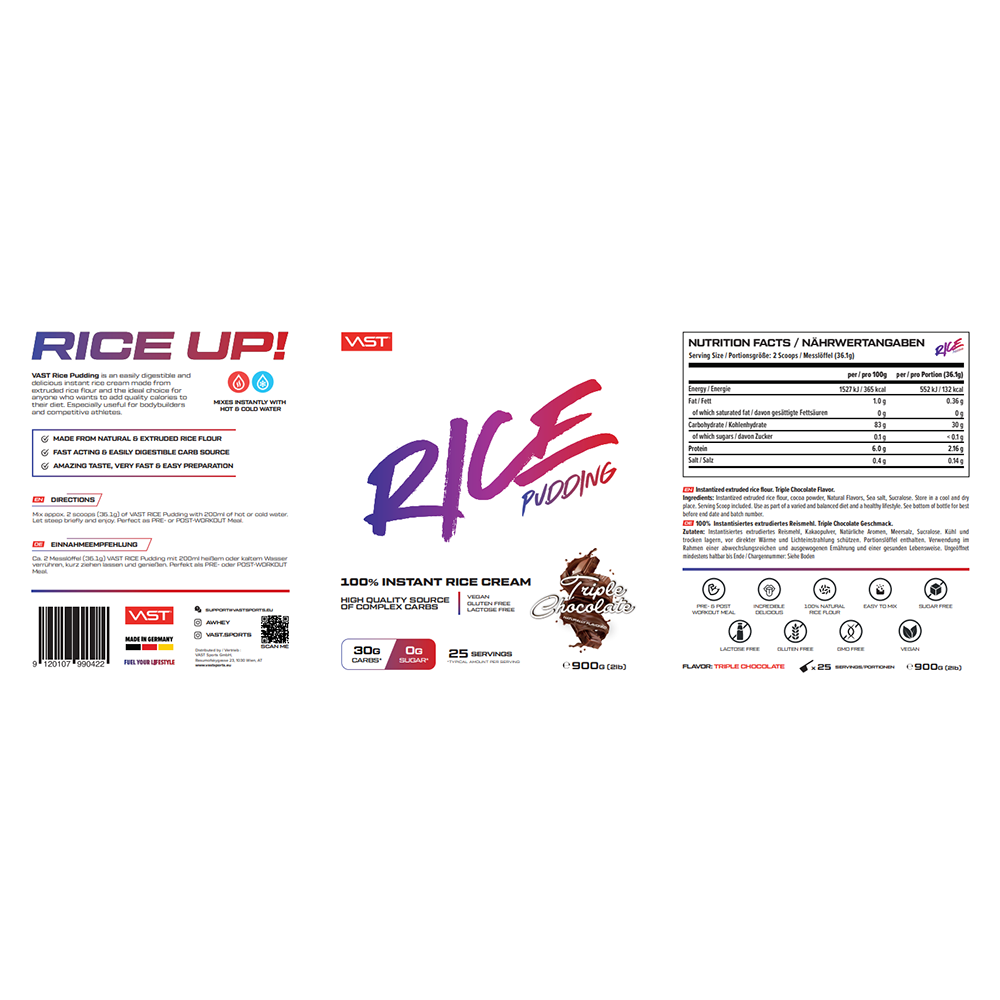 Bild: Vast Rice Pudding Triple Chocolate 