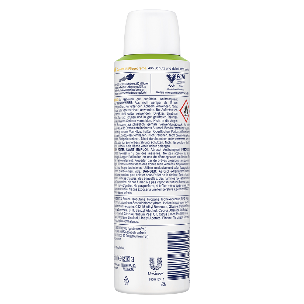 Bild: Dove Deo Spray Citrus Fresh 