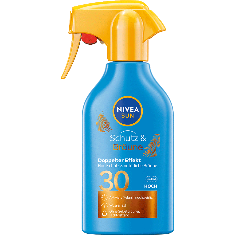 Bild: NIVEA Sun Sonnencreme Schutz und Bräune LSF 30 