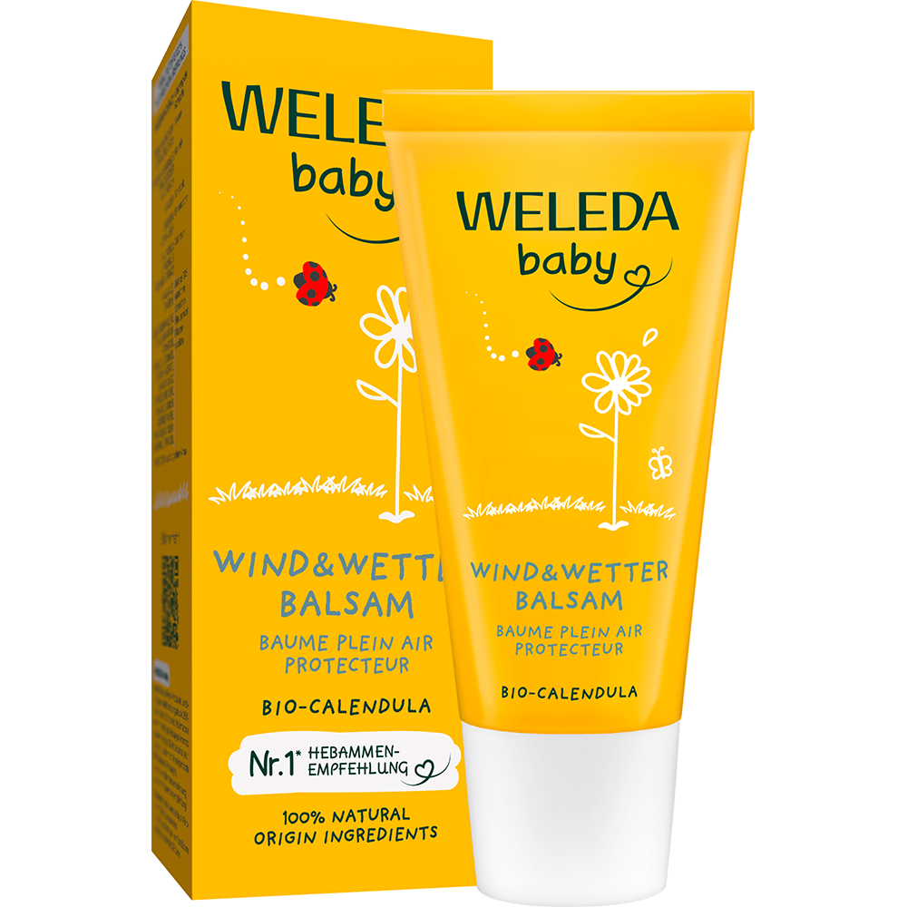 Bild: WELEDA Baby Wind und Wetterbalsam Bio Calendula 