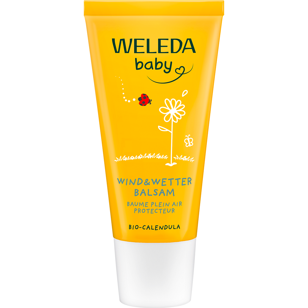 Bild: WELEDA Baby Wind und Wetterbalsam Bio Calendula 
