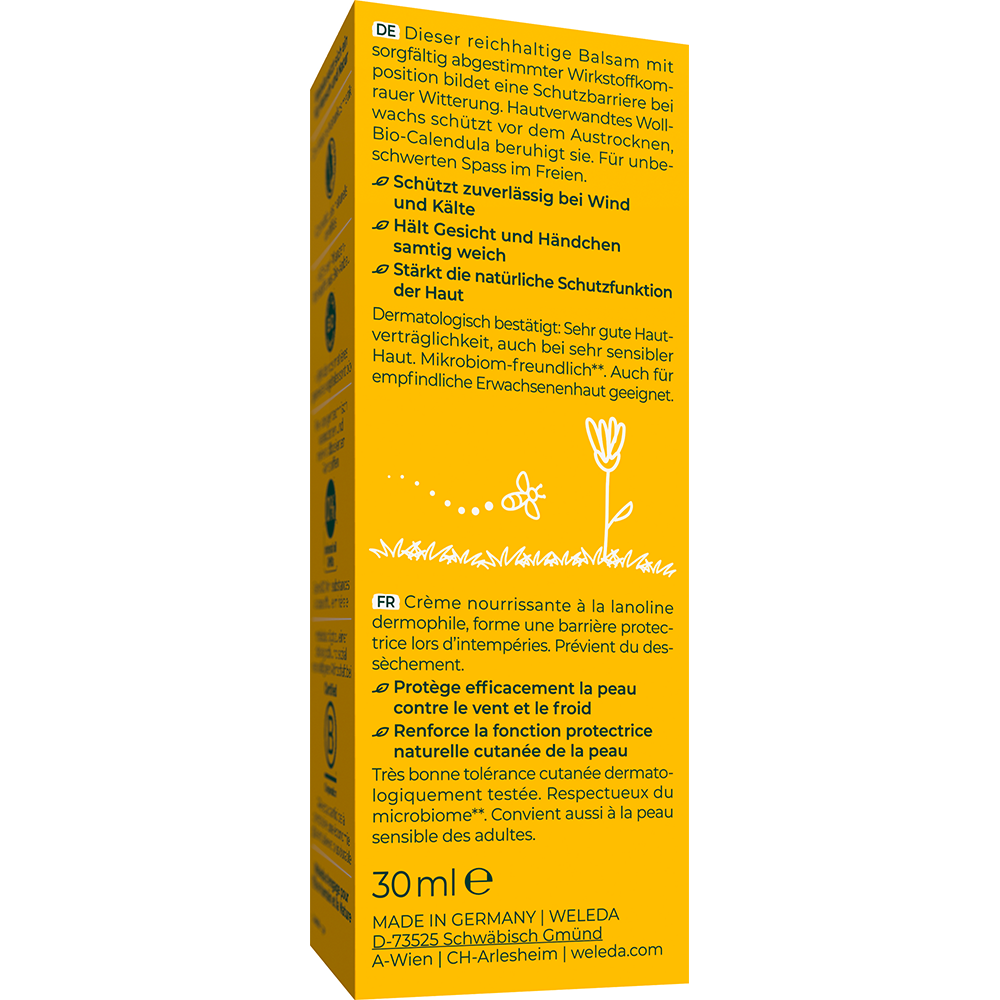 Bild: WELEDA Baby Wind und Wetterbalsam Bio Calendula 