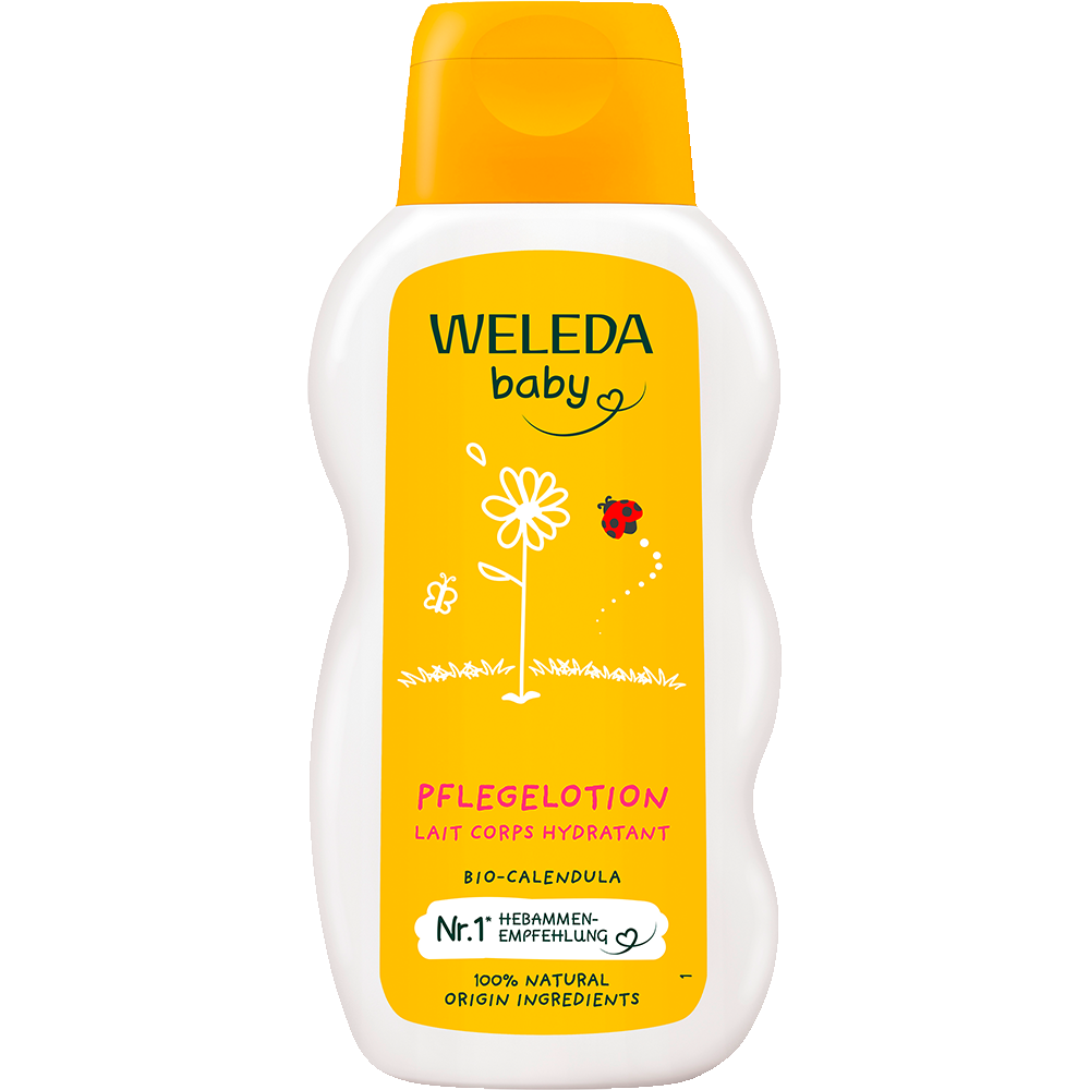 Bild: WELEDA Calendula Baby Pflegelotion 