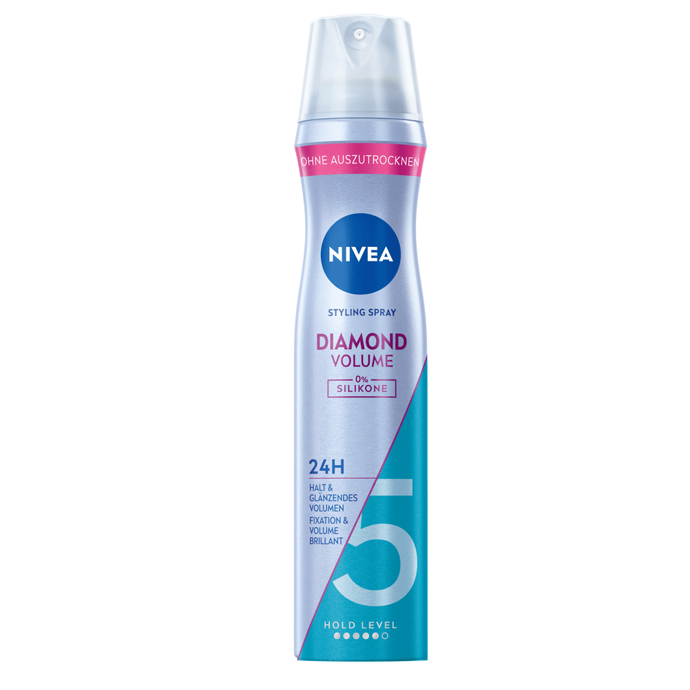 Bild: NIVEA Haarspray Diamond Volume 