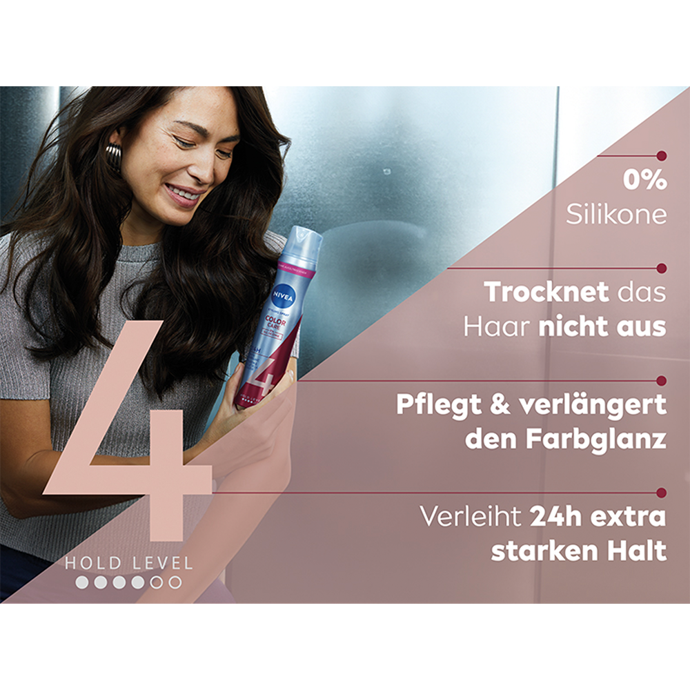 Bild: NIVEA Haarspray Color Schutz und Pflege 