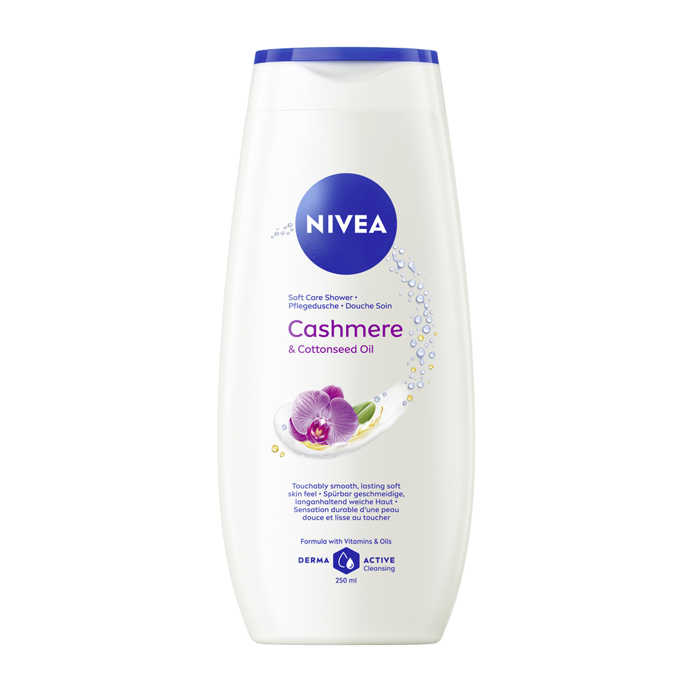 Bild: NIVEA Pflegedusche Cashmere und Baumwollsamenöl 
