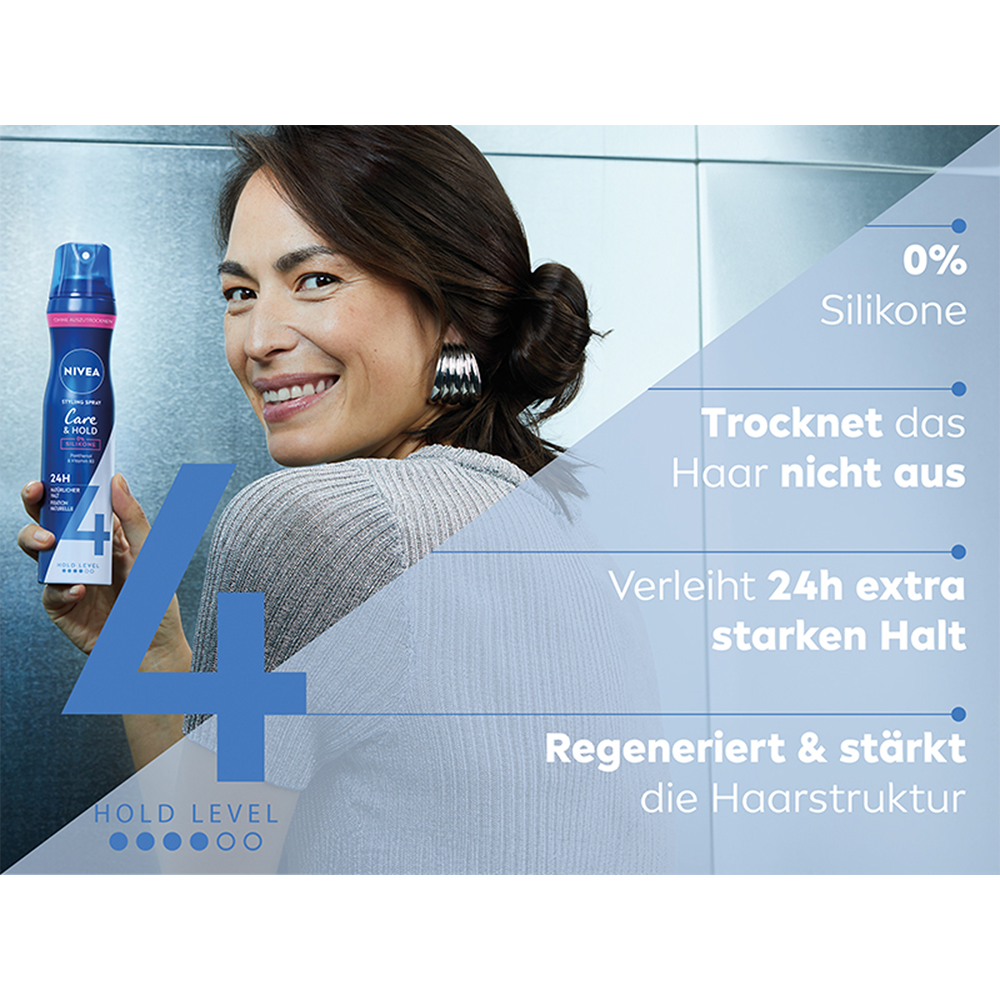 Bild: NIVEA Haarspray Blond Schutz 