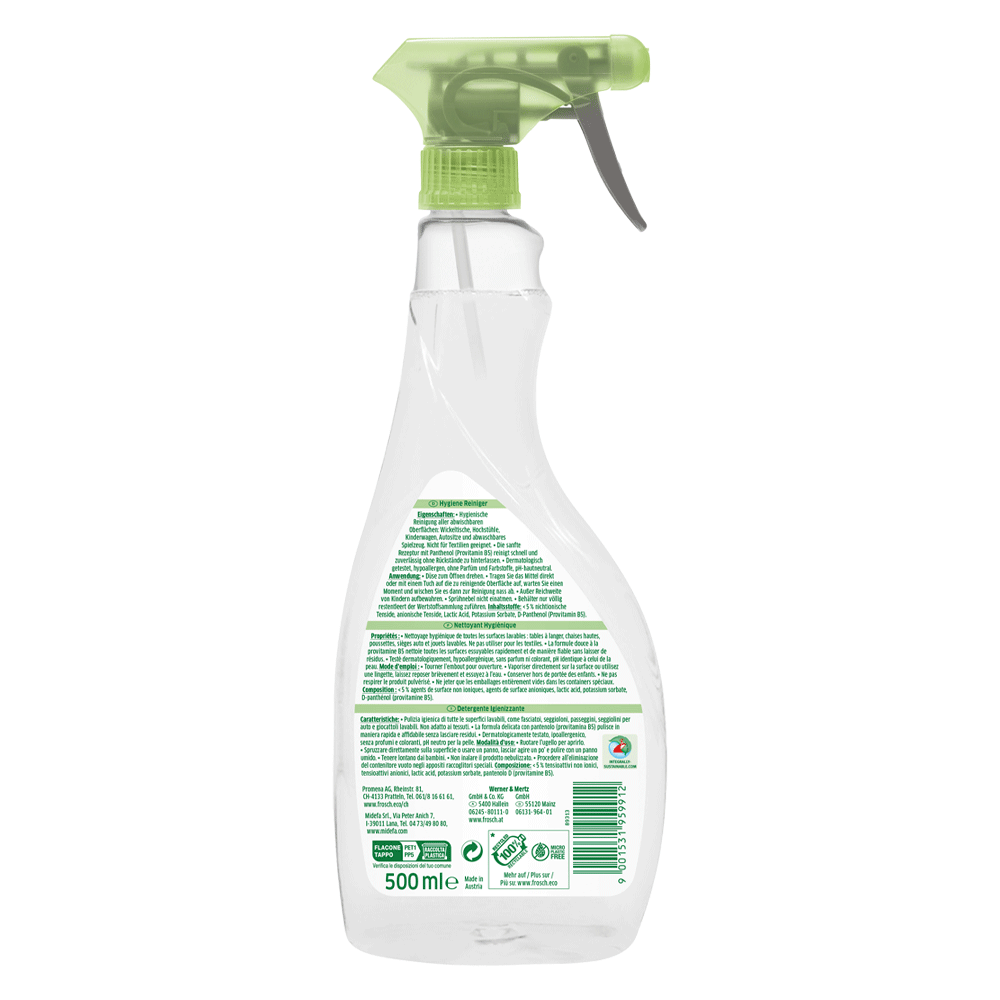 Bild: Frosch Baby Hygiene Reiniger 