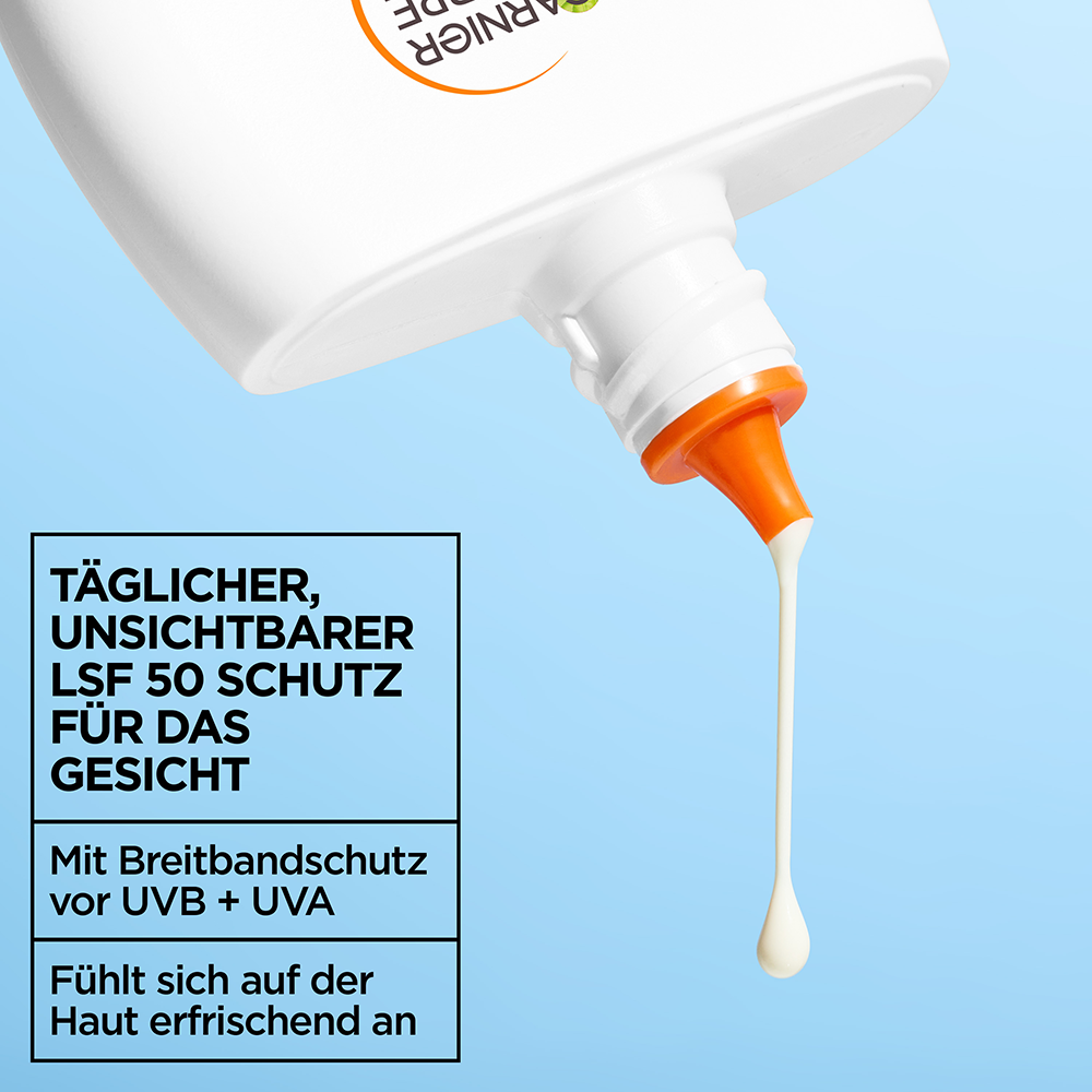 Bild: GARNIER AMBRE SOLAIRE Super UV UV-Water-Fluid Invisible LSF 50 