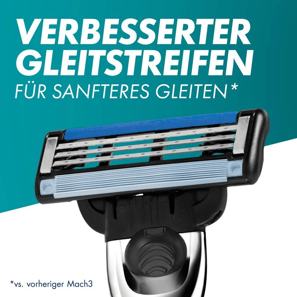 Bild: Gillette Mach3 Turbo Rasierklingen für Männer 