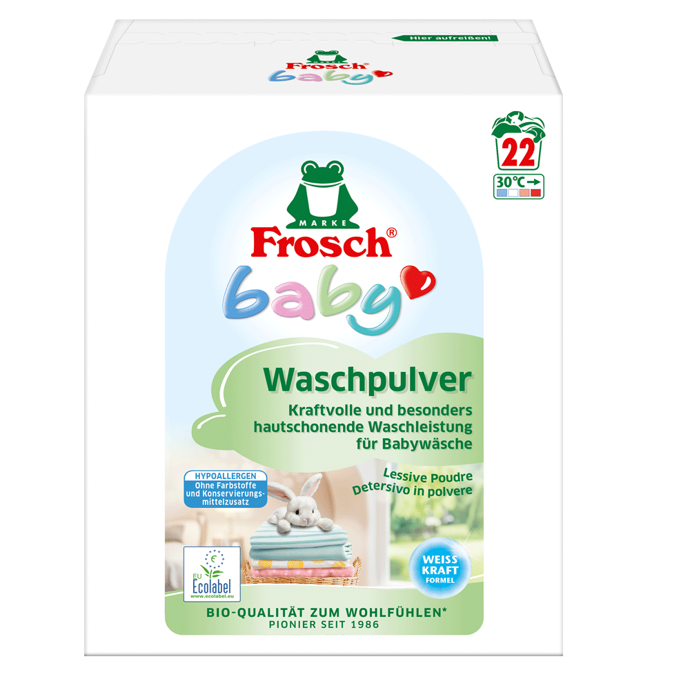 Bild: Frosch Baby Waschpulver