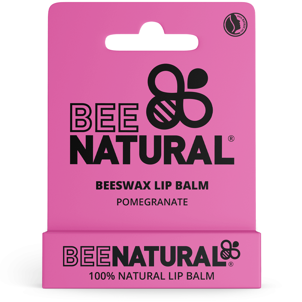 Bild: Bee Natural Lippenbalsam Granatapfel