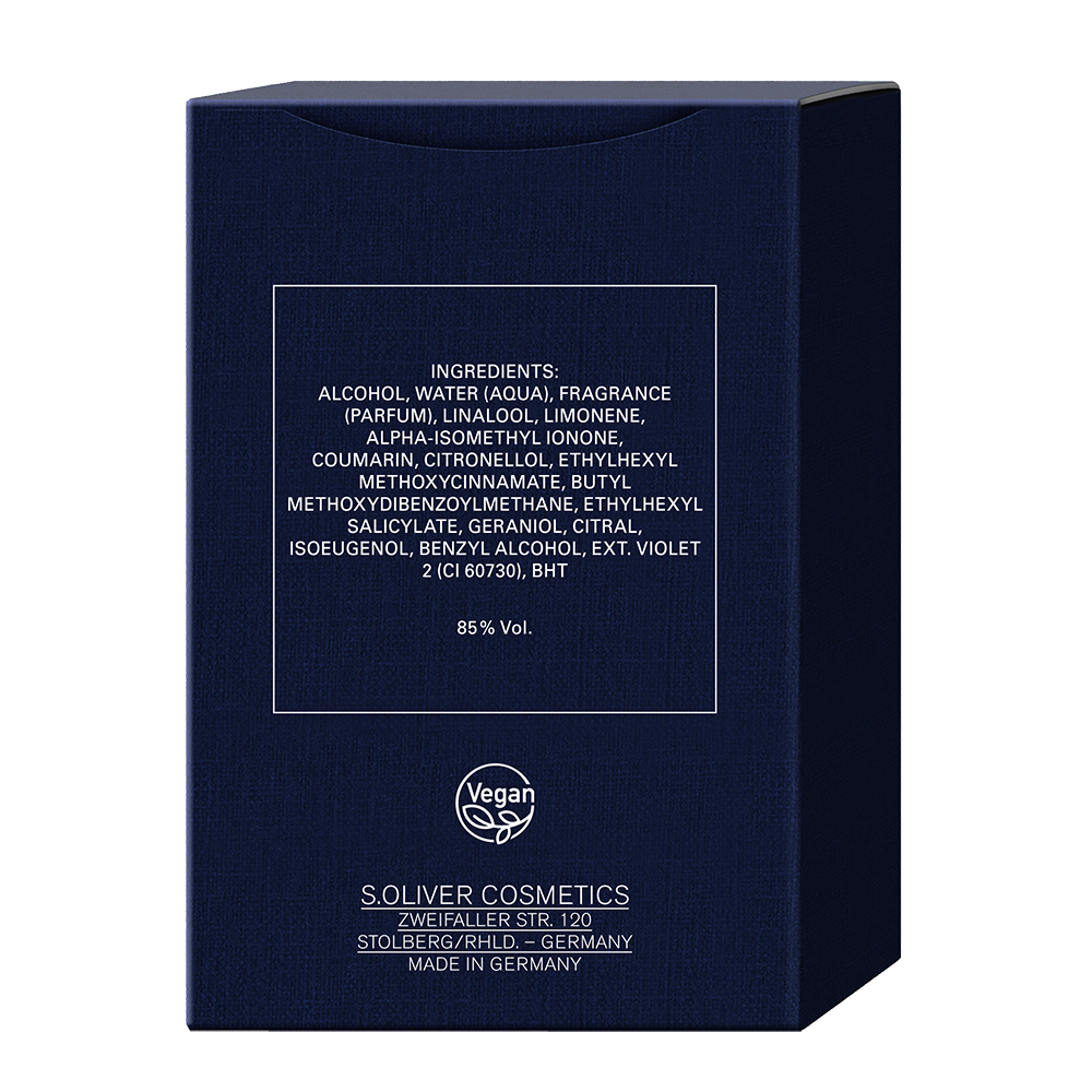 Bild: s.Oliver Superior Intense Blue Men Eau de Toilette 
