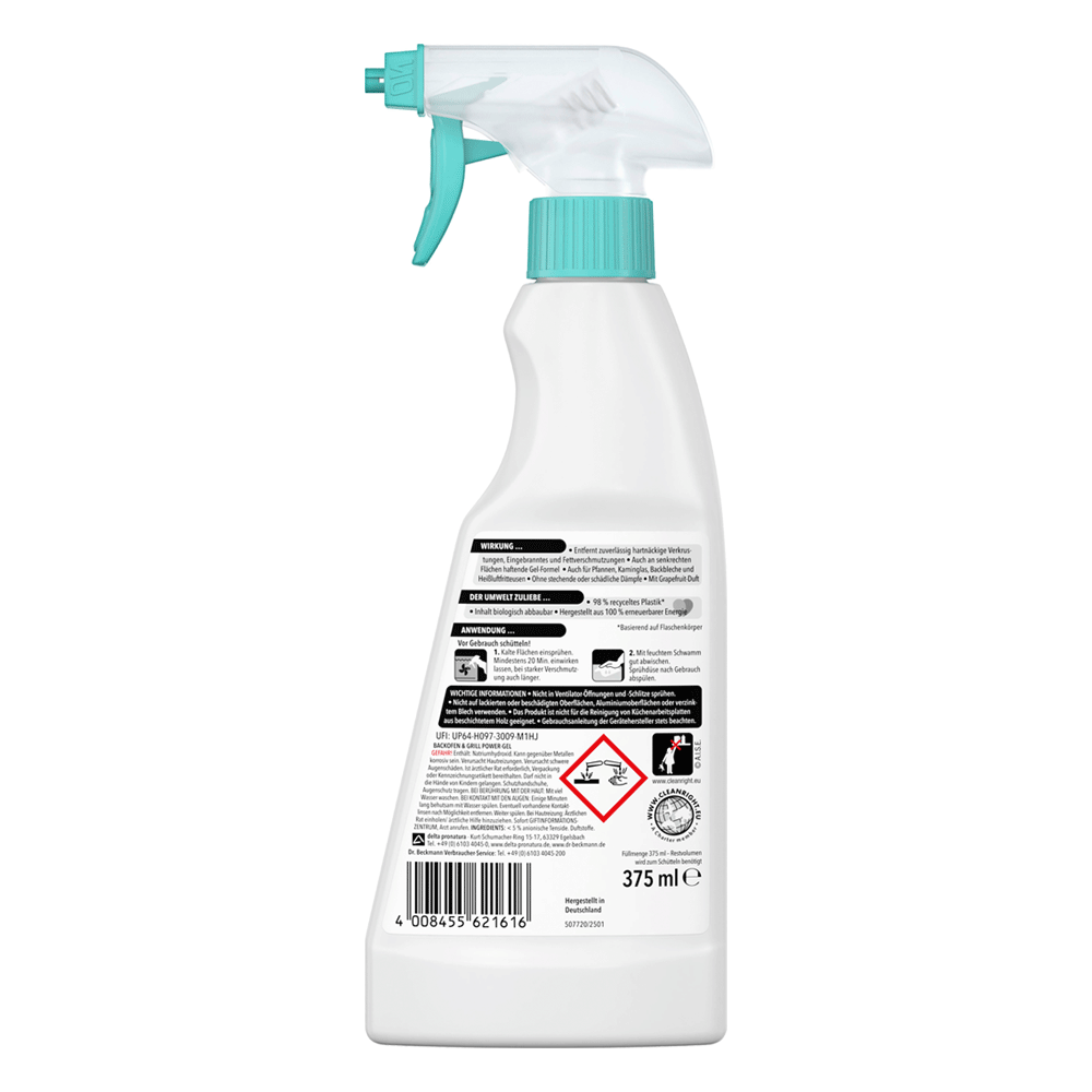 Bild: Dr. Beckmann Backofen & Grill Power Gel 