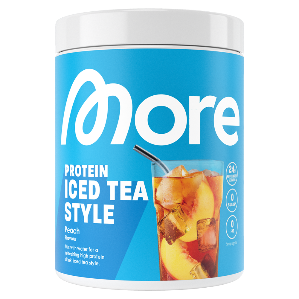Bild: More Protein Iced Tea Style Peach Flavour 