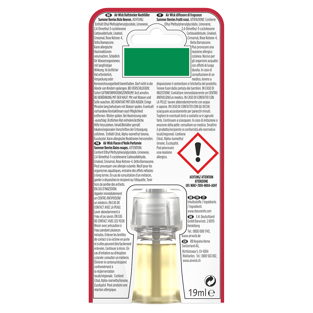Bild: AIRWICK Duftstecker Nachfüller Rote Berren 