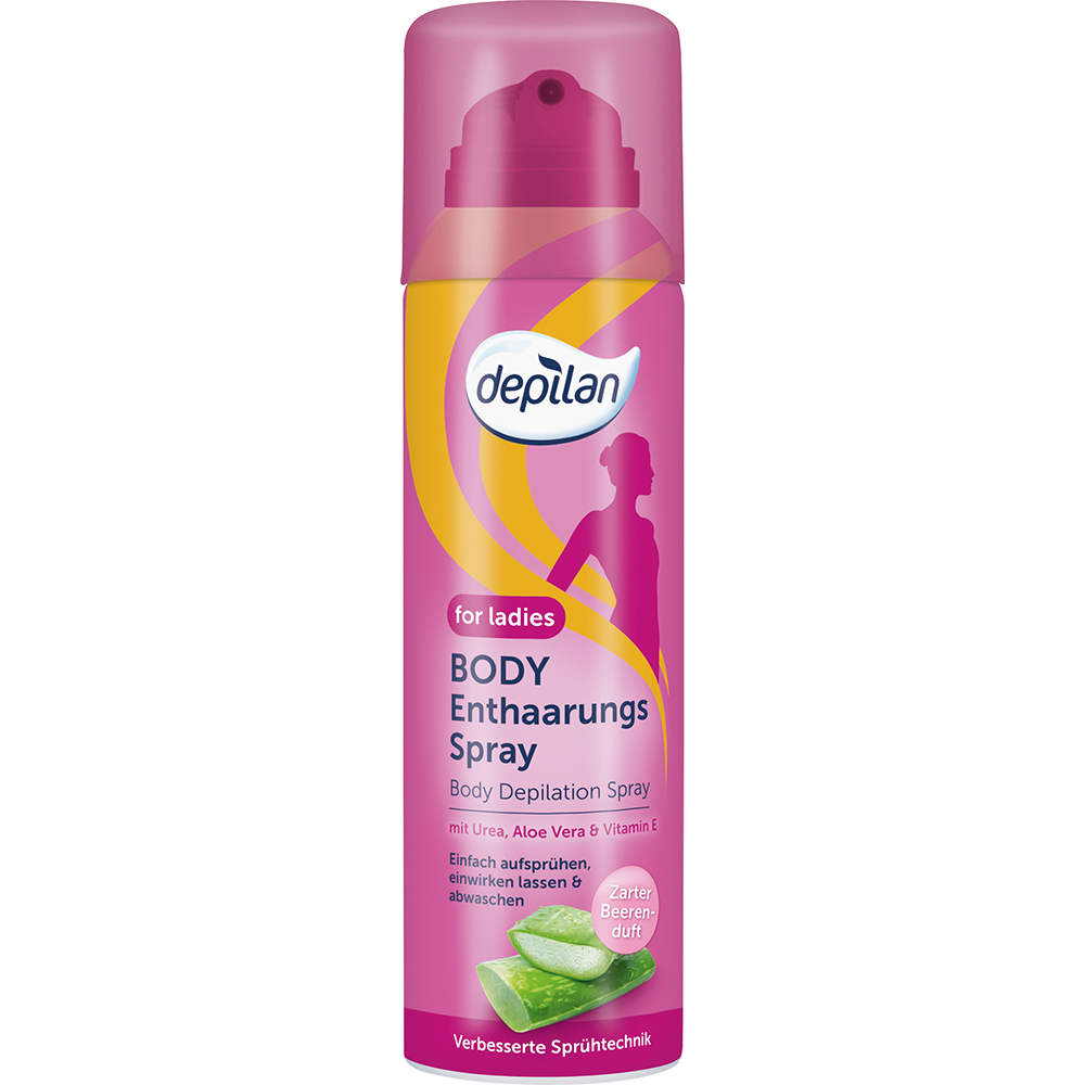 Bild: depilan Body Enthaarungsspray 