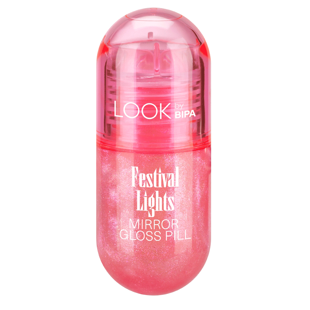 Bild: LOOK BY BIPA Mirror Gloss Pill Festival Lights Pink