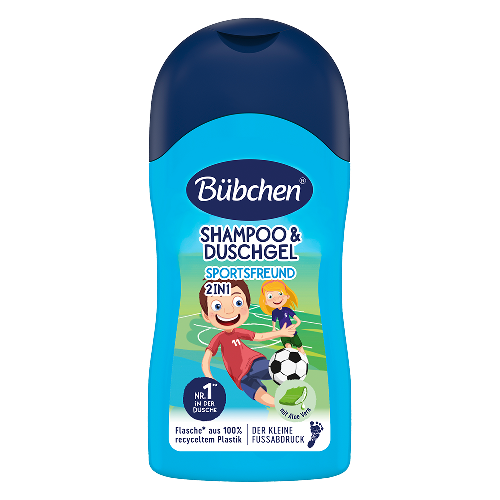 Bild: Bübchen Shampoo und Duschgel Sportsfreund Mini 