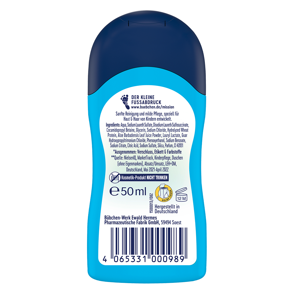Bild: Bübchen Shampoo und Duschgel Sportsfreund Mini 