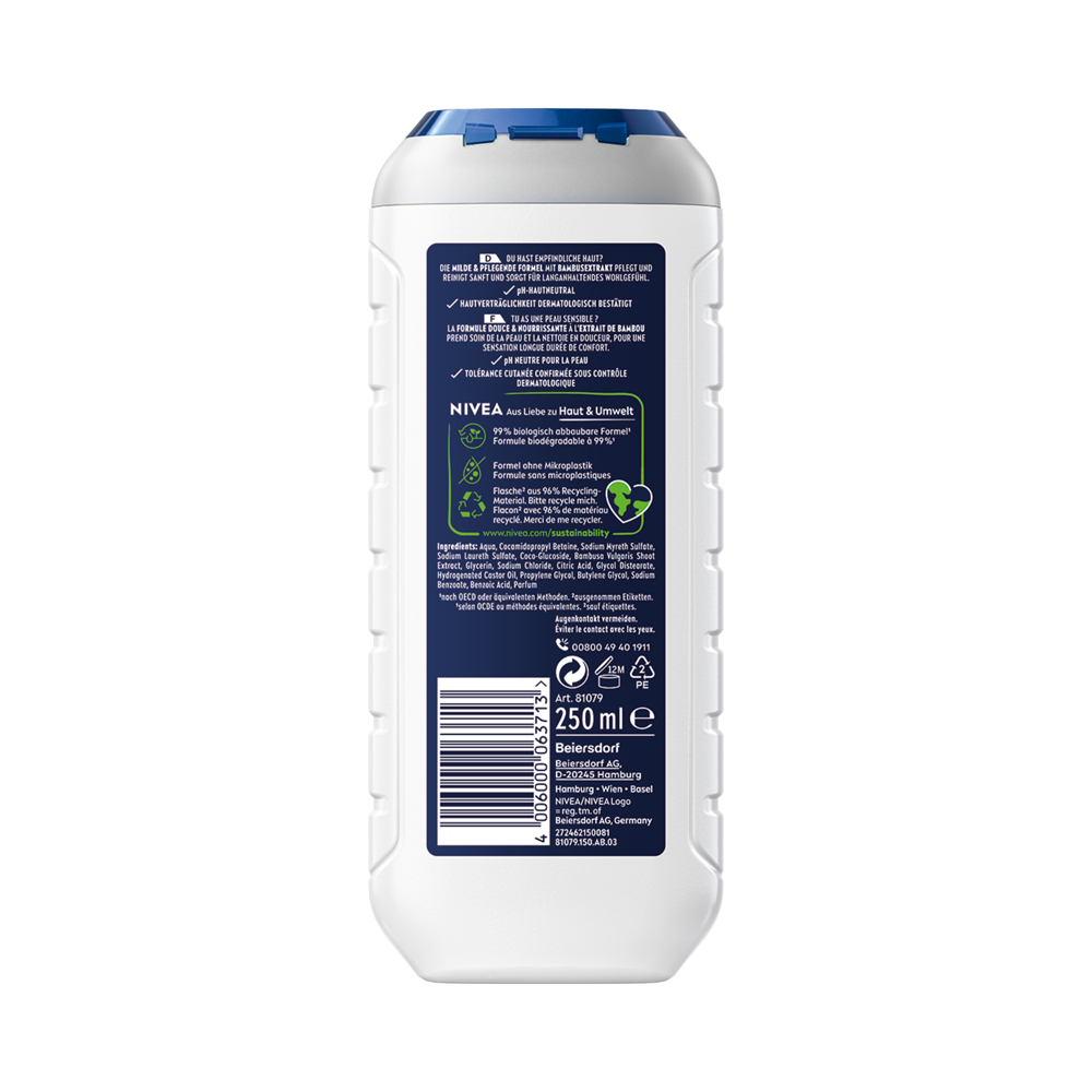 Bild: NIVEA MEN 3in1 Duschgel Sensitive 