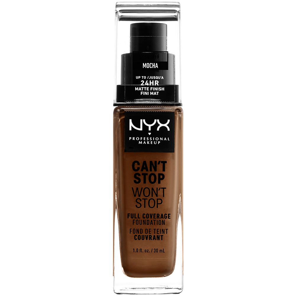 Bild: NYX Professional Make-up Can't Stop Won't Stop 24-Hour Foundation mocha