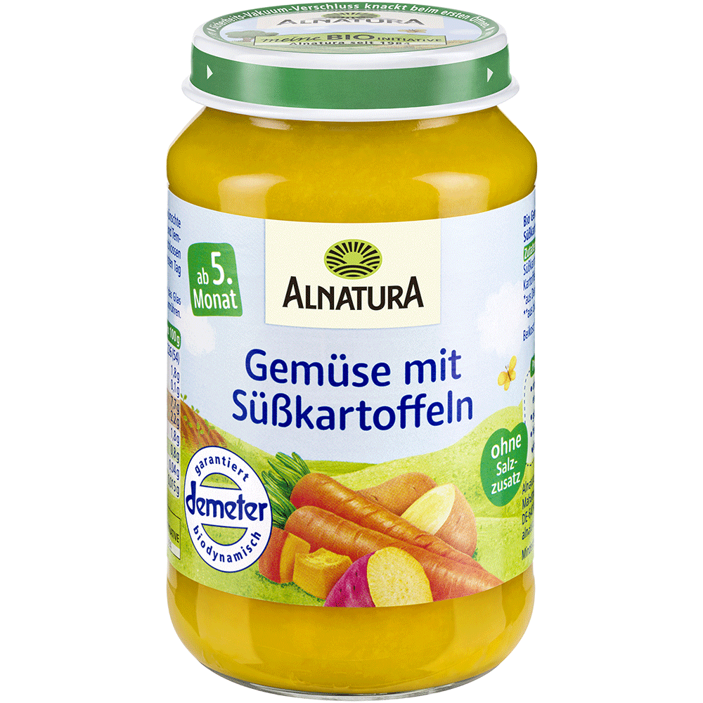 Bild: ALNATURA Gemüse mit Süßkartoffeln 