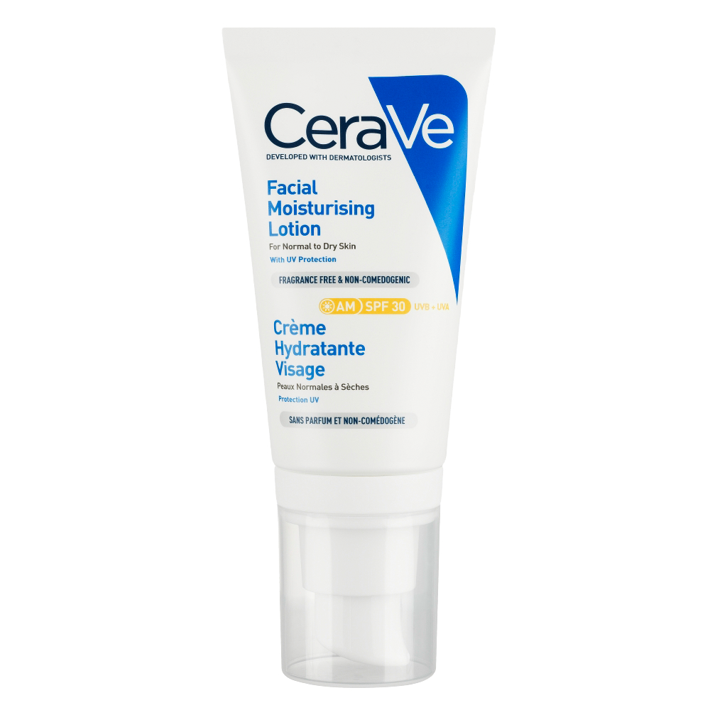 Bild: CeraVe Feuchtigkeitsspendene Gesichtscreme SPF 30 