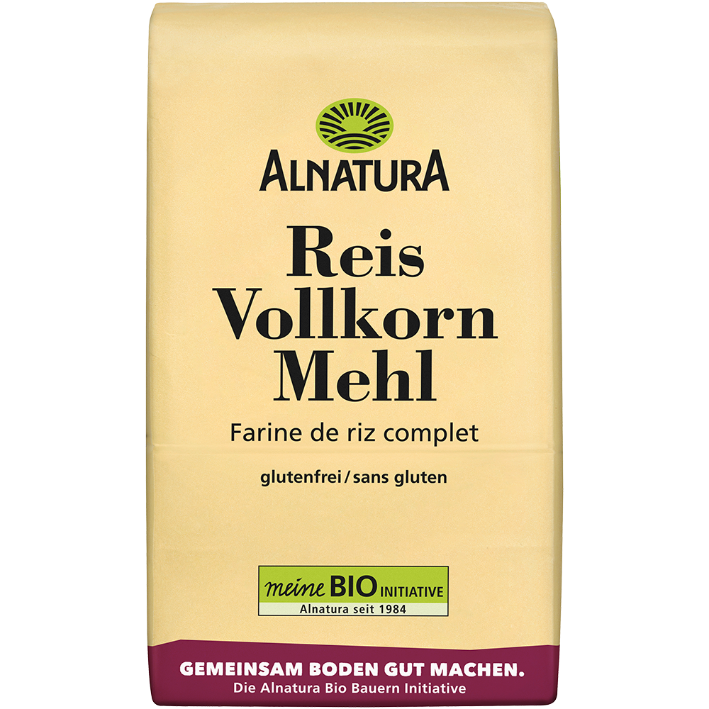 Bild: ALNATURA Reis Vollkorn Mehl 