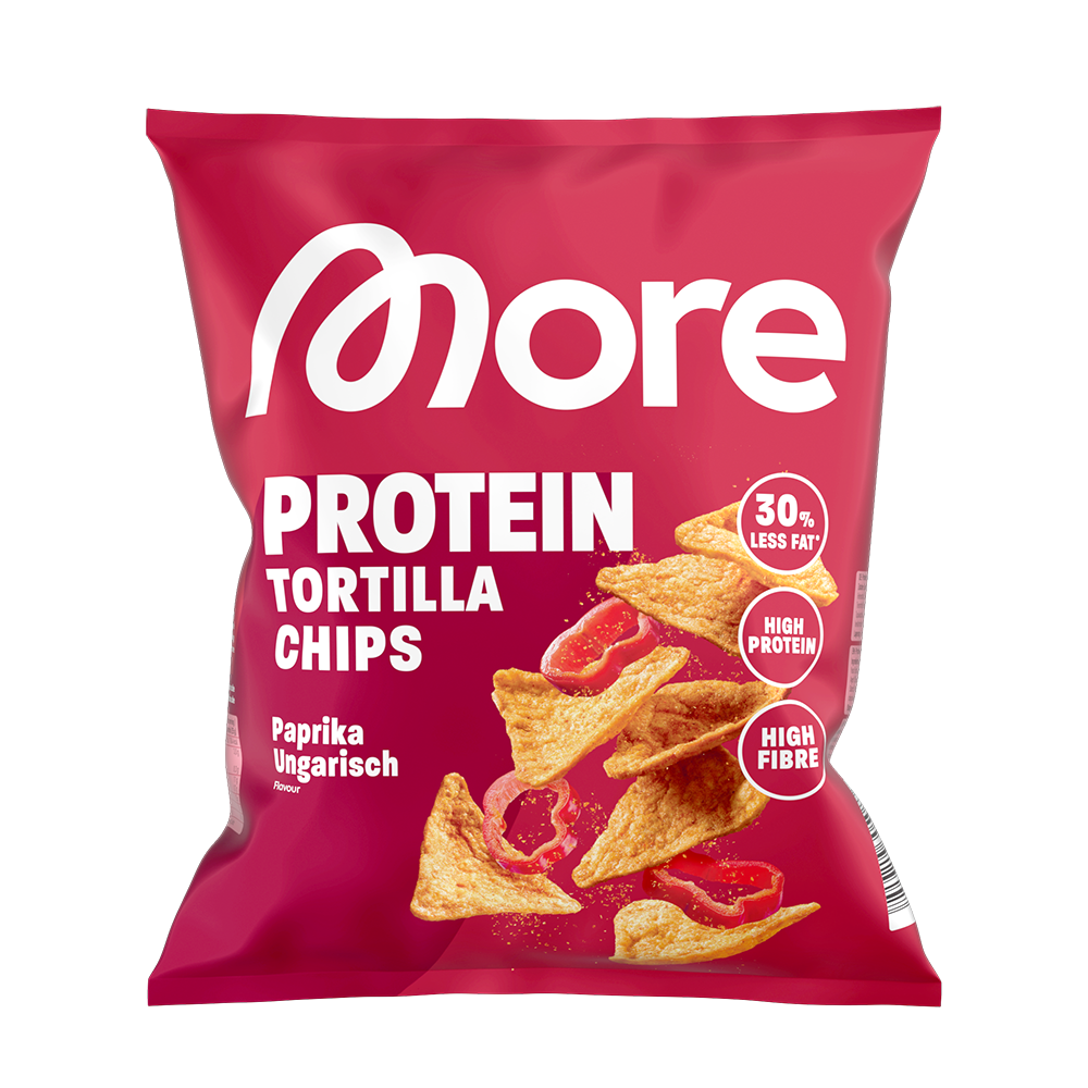 Bild: More Protein Tortilla Chips Paprika Ungarisch