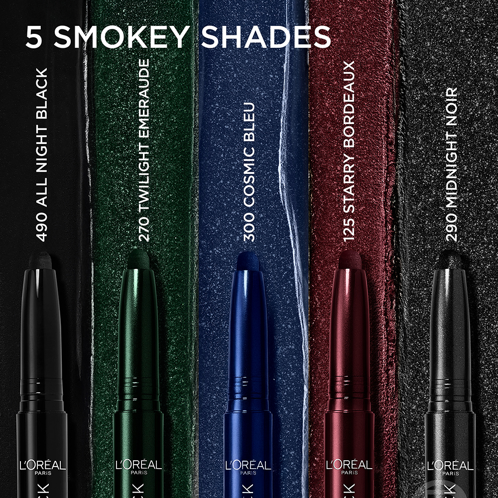 Bild: L'ORÉAL PARIS Le Shadow Stick Midnight Noir Midnight Noir