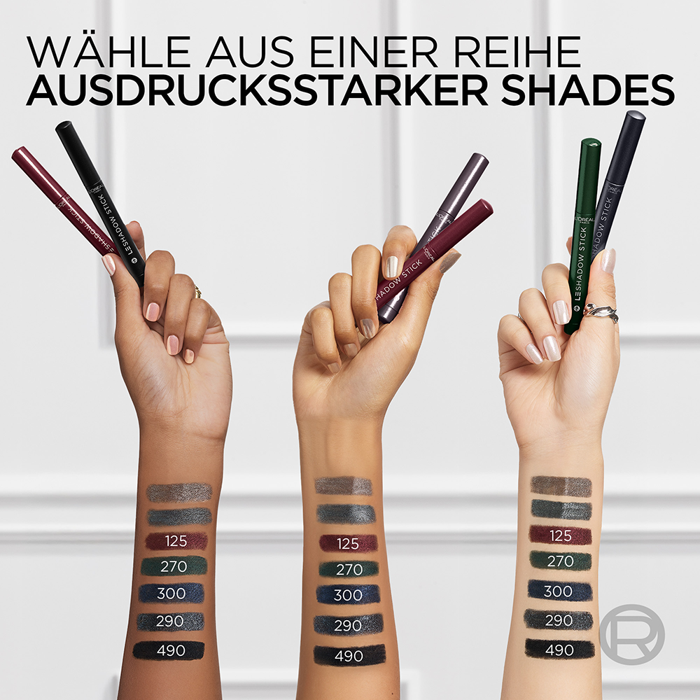 Bild: L'ORÉAL PARIS Le Shadow Stick Starry Bordeaux Starry Bordeaux