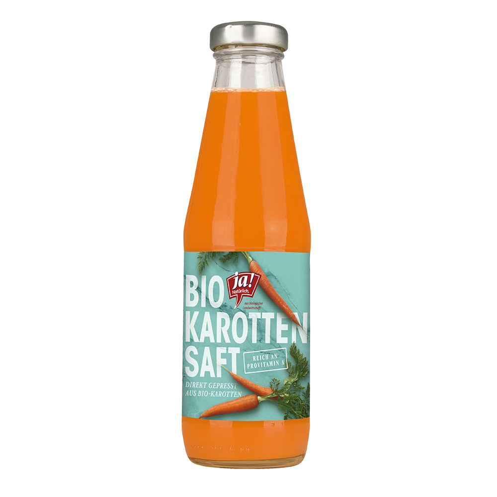 Bild: ja! Natürlich. Bio Karottensaft