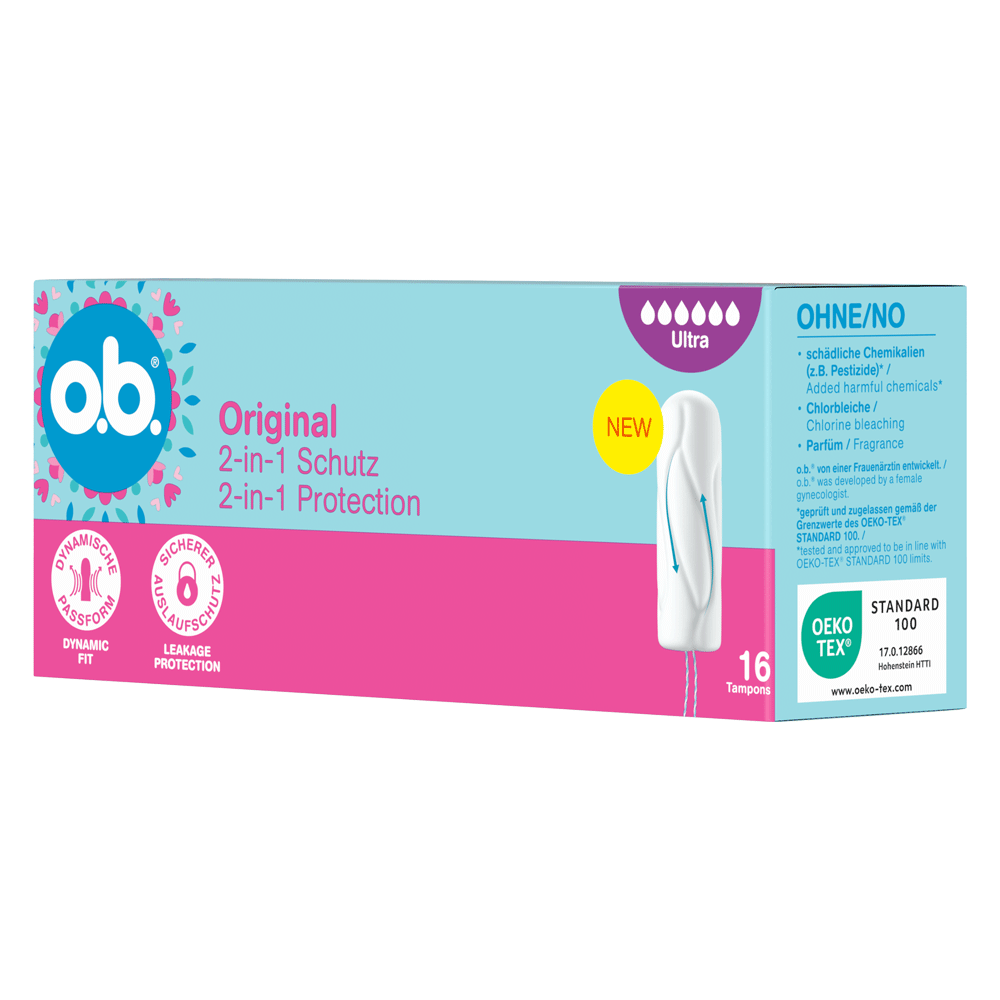Bild: o.b. Original Tampons Super Plus 